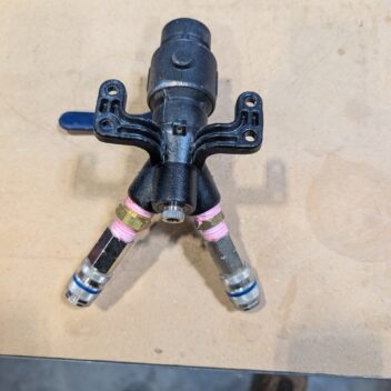 Used Equifluids Shut Off Valve with 2 Air Hose fittings