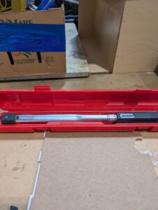 Used Titan Edgebander Torque Wrench With ER32 HSK Cone Attachment