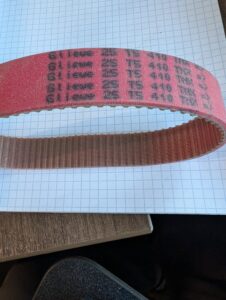 Used Edge Bander Feed Belts 25 TS 410 To Fit 1329 Holzher