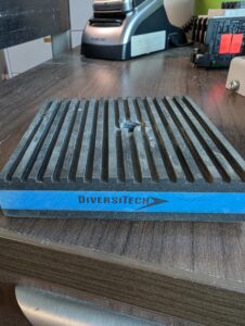 Used Diversiteck Anti Vibration Pad 4 x 4 Inches
