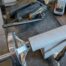 Used Delta 1440 Iron Bed Wood lathe Tail Stock Assembly