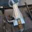Used Delta 1440 Iron Bed Wood lathe Tail Stock Assembly