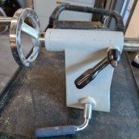 Used Delta 1440 Iron Bed Wood lathe Tail Stock Assembly