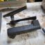 Used Delta  Iron Bed Tool Rest Assembly For 1440 Wood lathe