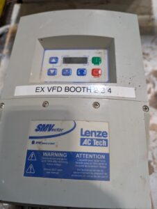 Used Lenze VFD ESV402N02TXC (2) 240V 18.6A
