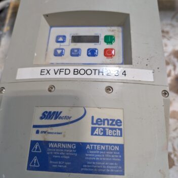 Used Lenze VFD ESV402N02TXC (2) 240V 18.6A