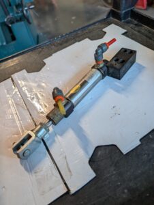 Used Parker Pneumatic Cylinder  P1A-S025DS-0050