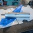 Used SMC Pneumatic Cylinder NCDGBN40-0500 145 PSI New IN original Bag