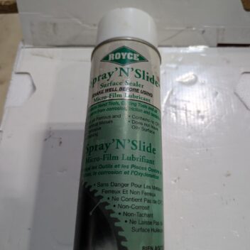 Used Royce Spray & Slide Micro Film Lubricant 12OZ Can