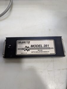 Used Telebyte Tech Model 281 RS422 Opti Isolation Module