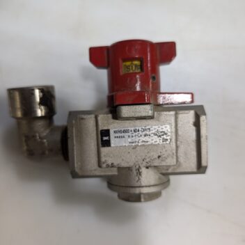 Used SMC Pneumatic Lock-Out valve NVHS4500-N04-X116 3 way 3 port