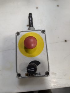 Used Biesse manual remote Pendant Control Box With E-Stop