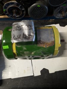 Used Baldor Electric Motor M3461 .5 HP 1725RPM