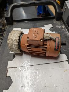 Used ATB Electric Motor 023453F-RFO.09-4 3Ph 0.12Kw 1340RPM Min