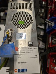Used NUM 1040  CO57 24V power Supply for Woodworking Machinery