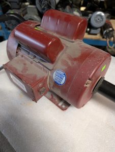 Used Leeson 1 HP Electric Motor M6K17FB41 1725RPM 2Hp