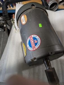 Used Baldor Electric Motor 5Hp M3613T 36K105X100 3450RPM