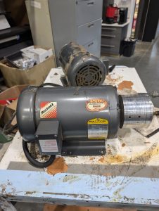 Used Baldor Electric Motor M3613T 5Hp 3450 RPM