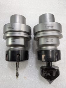 Used Titan HSK F G3 ER32 CNC Collet Chuck Holder Hollow Taper Shank