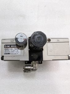 Used SMC Pneumatic Booster regulator NVBA1110-TO2GN