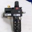 Used Parker Watts Pneumatic Filter Regulator B75-02B JC With SV75-02 Shutoff Valve