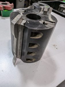 Used Byrd Tool 4 Wing Cutting Head 17mm Bore 85mm OAD 95mm Height