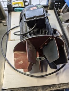 Used Dust Collection Motor & Fan 120V Corded