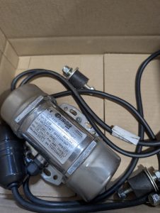 Used Intalvibras Micro-M M140 Electric Vibrator Motor