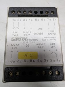 Used Stork-Tronic Temperature Control Module 3631.07.98
