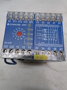 Used Schieicher Safety Relay SNV 2020-104-17 (A)