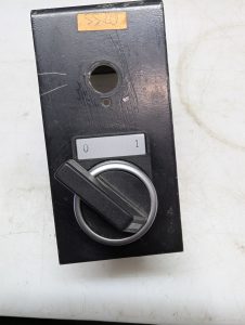 Used Moeller Ek10/Ek01 Contact Block- Control Switch With Tool Holder