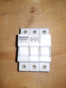 Used Ferraz shawmut USM3 C218548 Fuse Holder