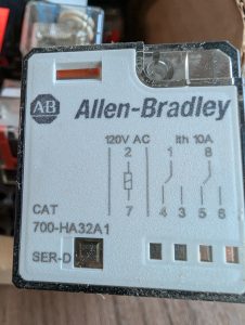 Used Allen Bradley 700-HA32A1 120V 1HP 8 Pin Plug In in Box