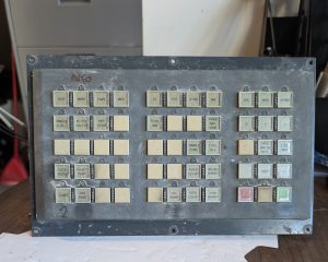 Used Fanuc CNC Control Panel A02B-0236-C241