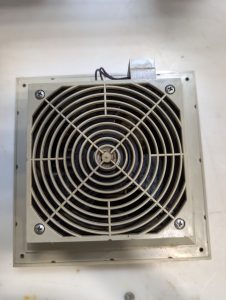 Used Rittal Filter Fan With Cover Plate SK3151 5 Inch