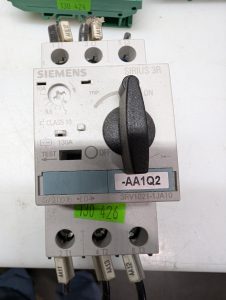 Used Siemens 3RV1021-1JA10 Motor Protection Circuit Breaker