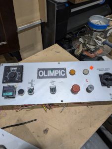 Used Olimpic Contour Edgebander Control Panel