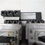 Used Moeller ZM-40-PKZ2 Motor Overload Relay Pair With BK50-3-PKZ2 Connector