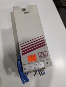 Used KEB Combi Vert 09.F5.CBB-YM00 Frequency Inverter Drive