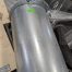 Used Nordfab Dust Collectionn Galv Pipe Section 6QF x 11.6 inch