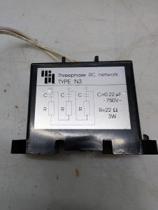 Used Threephase RC Network Type N3 Phase Shift Circuit Module