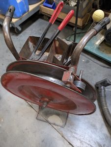 Used Warehouse Banding Cart With Banding Tools