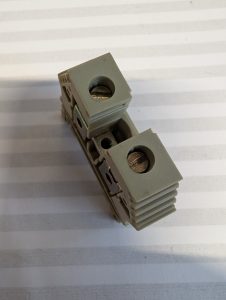 Used Weidmuller EWK- 1 Mounting Rail Bracket Lock Packs of 5