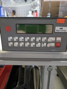 Used IDM Beam 05/SER Control Panel With LCD Display Xilia XG00A
