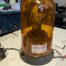 Used EEC Rotallarm Orange Warning Strobe Light