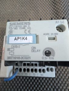 Used Siemens 3RT1016-2BB42 Contactor With 3RT1916-2CG21 Auxiliary