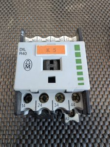 Used Klockner Moeller DIL R40 Relay Contactor