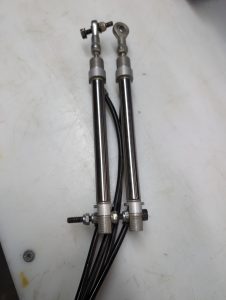 Used Bosch 0822 031 205 Pneumatic Cylinder Pair