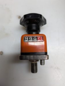 Used Fiama Pneumatic Analog Counter OP3B10DXF14R P6 9361 RHT