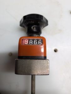 Used Fiama Pneumatic Analog Counter OP3A10DXF14R P6 9360 Left